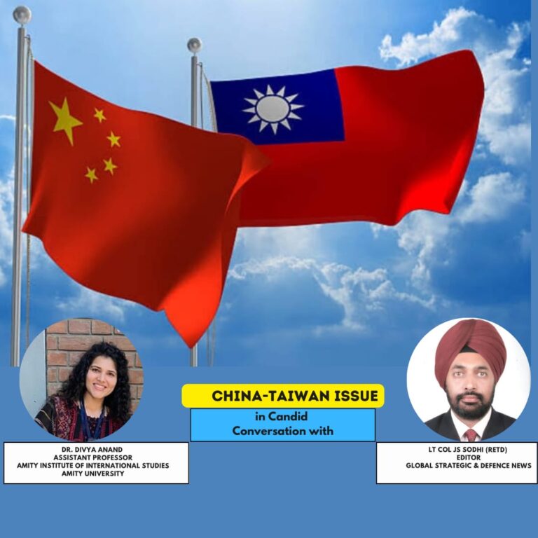 Candid Conversation: Dr. Divya Anand on the China-Taiwan issue