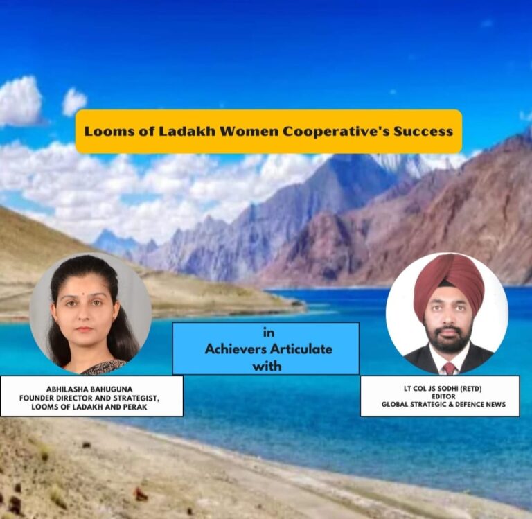 Achievers Articulate: Abhilasha Bahuguna on Success of Ladakh Women Cooperative