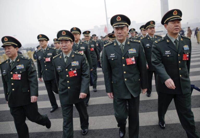 Purging of Nine Generals of PLA: Problems in China