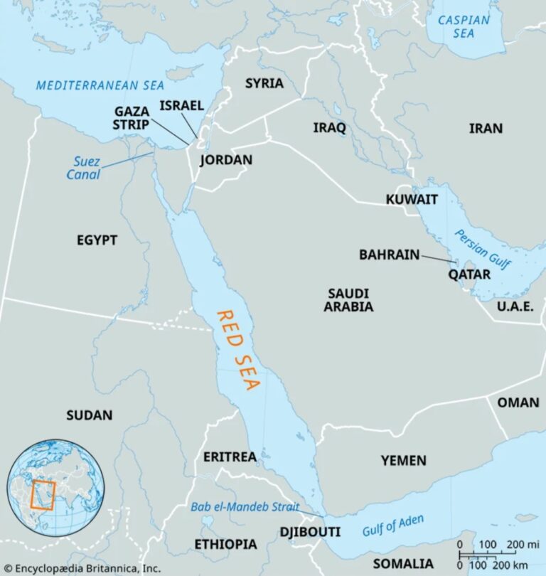 Importance of Red Sea for Global Trade and Geopolitics