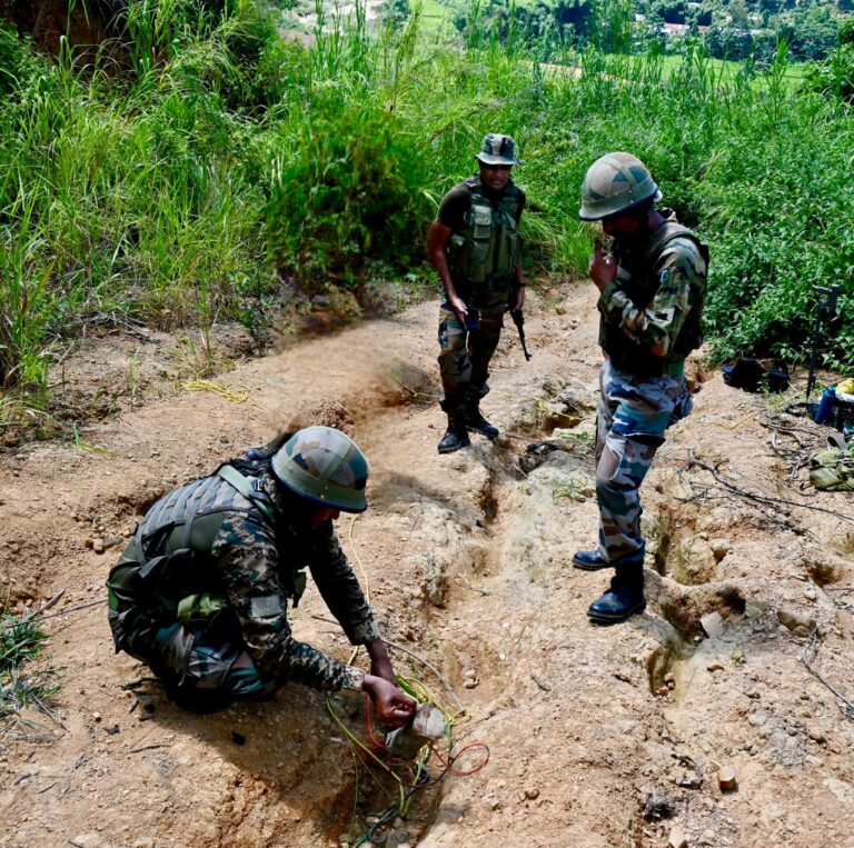 Counter-IED Operations by Red Shield Engineers in Manipur