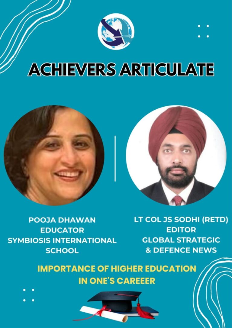 Achievers Articulate: Pooja Dhawan on Importance of Higher Education in One’s Career