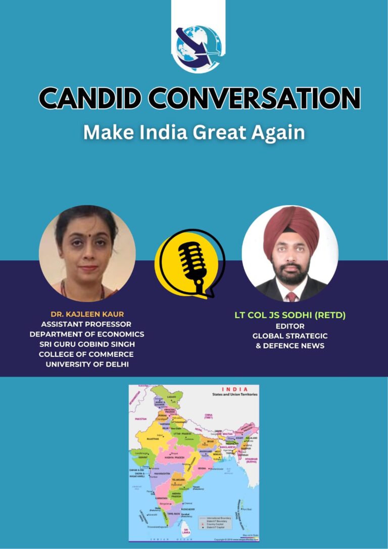 Candid Conversation: Dr. Kajleen Kaur discusses “Making India Great Again”.
