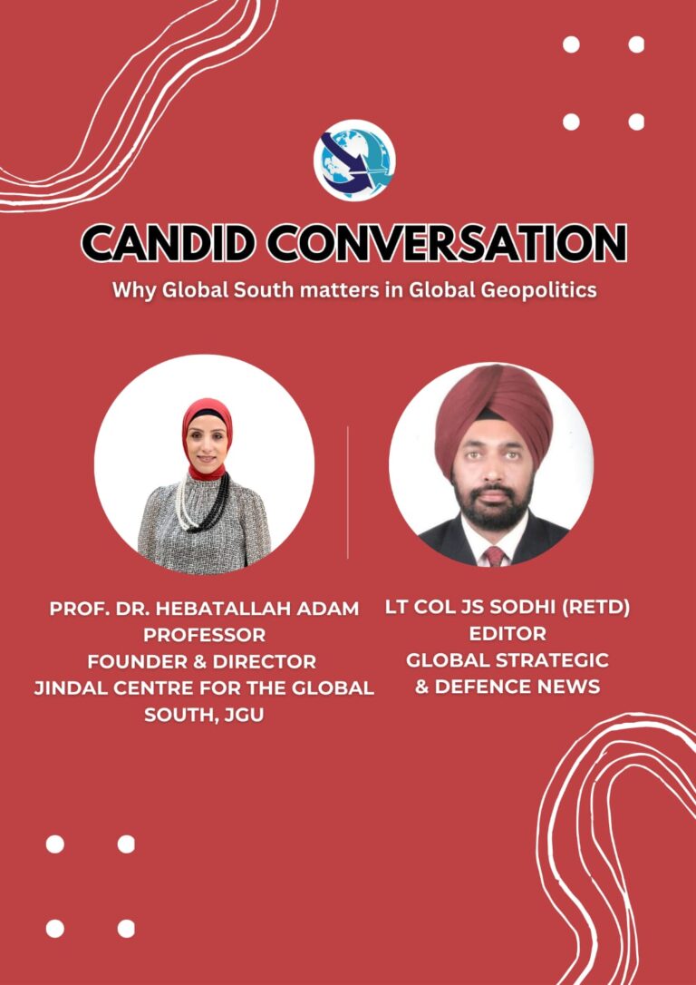 Candid Conversation: Dr. Hebatallah Adam on “Why Global South matters in Global Geopolitics”.
