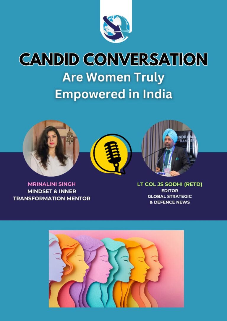 Mrinalini Singh discusses “Are Women Truly Empowered in India”.