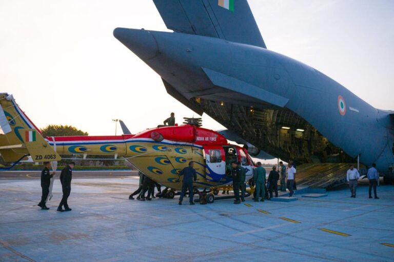 Over the Desert Where History Was Made: India’s Sarang Helicopters Take Wing in Egypt